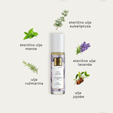 La PIEL Antistress Roll On Etericna Ulja I Biljke