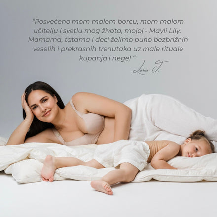 La PIEL Baby & Kids Mama I Beba Nega Koze U Krevetu