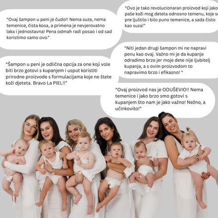 La PIEL Baby & Kids Prirodni Sampon U Peni Recenzije
