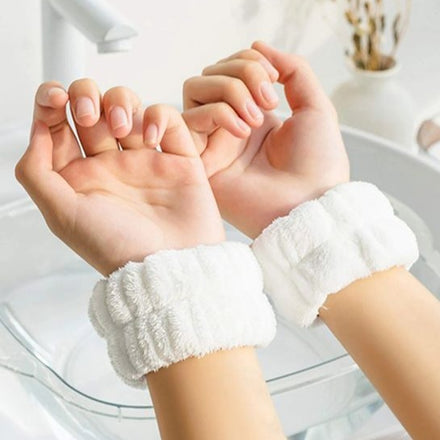 La PIEL Bijele Wrist Blazinice Na Rukama