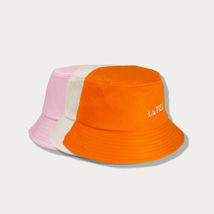 La PIEL Bucket Sesiri Rozi Bez I Narancasti