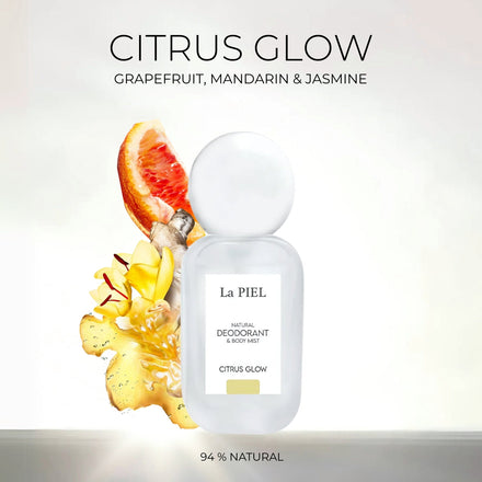 La PIEL Citrus Glow Dezodorans I Body Mist Grejp Jasmin