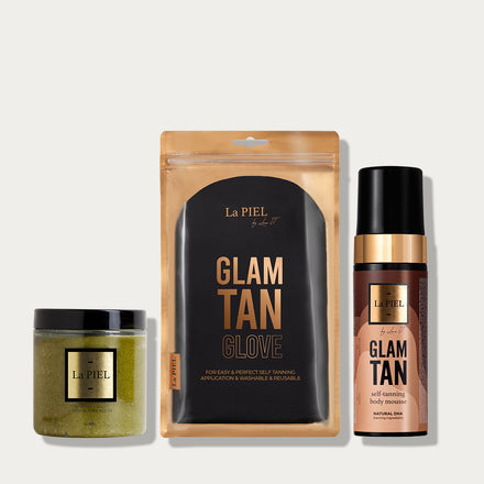 La PIEL Glam Tan I Matcha Scrub Proizvodi