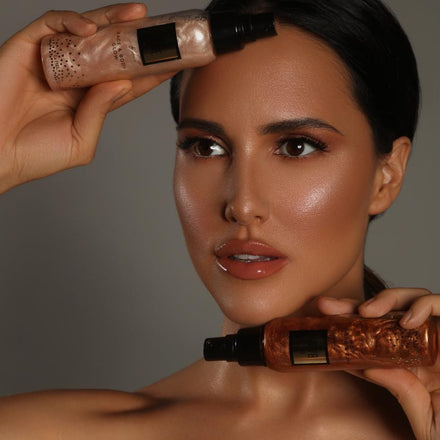 La PIEL Glow Babe Sjajna Vodica Model Sa Sjajem