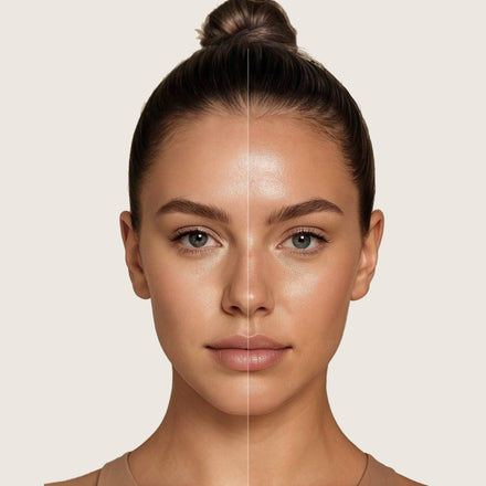 La PIEL Glow Bronze Krema Za Lice Pre I Posle Nanosenja