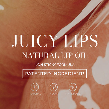 La PIEL Juicy Lips Caramel Natural Lip Oil Baner