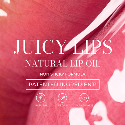 La PIEL Juicy Lips Pink Fruit Natural Lip Oil Tekstura Baner