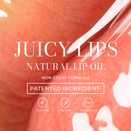 La PIEL Juicy Lips Red Orange Natural Lip Oil Baner