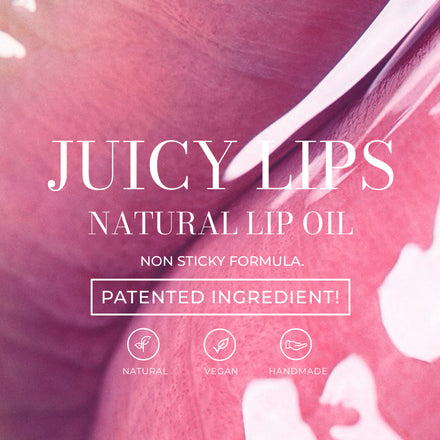 La PIEL Juicy Lips Sweet Plum Natural Lip Oil Baner
