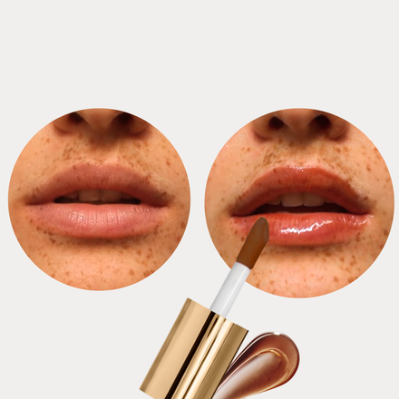 La PIEL Juicy Lips Sweet Plum Swatch Na Usnama