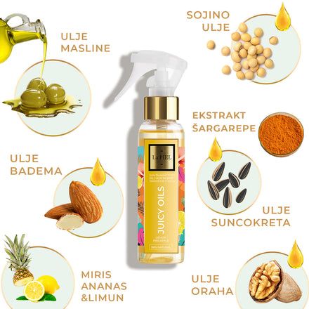 La PIEL Juicy Oils Lemon Ulje Za Tijelo Sastojci