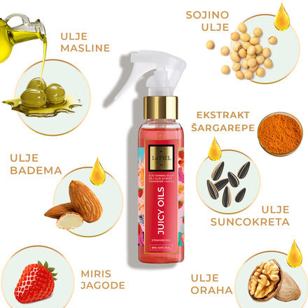 La PIEL Juicy Oils Strawberry Ulje Za Tijelo Sastojci