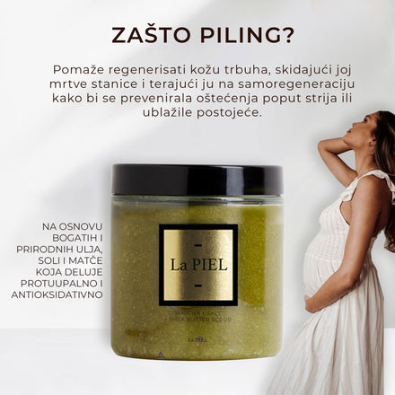 La PIEL Mama Box Matcha Babe Zasto Piling