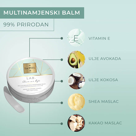 La PIEL Multinamjenski Balm Za Ciscenje Lica Sastojci