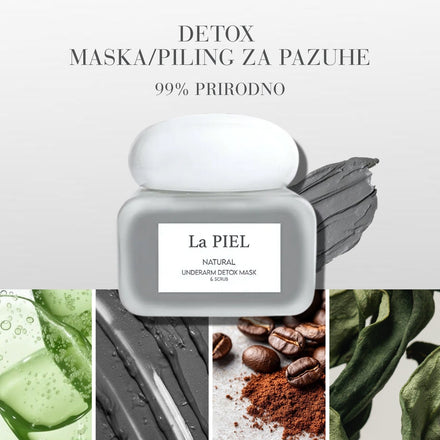 La PIEL Prirodna Detox Maska Za Pazuhe Proizvod I Sastojci