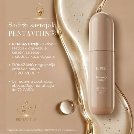 La PIEL Shave And Care Recovery Spray Pentavitin Sastojci